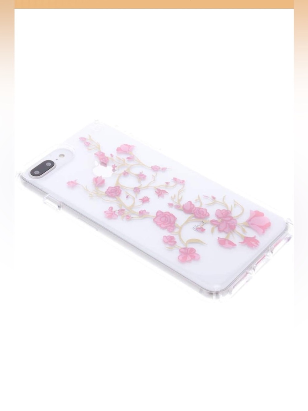 NIB Speck Presidio clear floral iPhone case